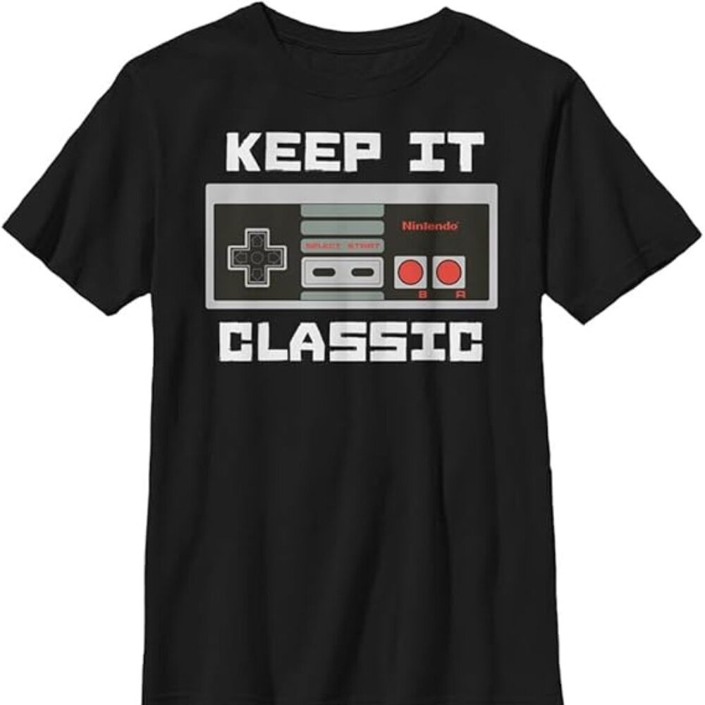 Nintendo Boy's Kepp It Classic T-Shirt